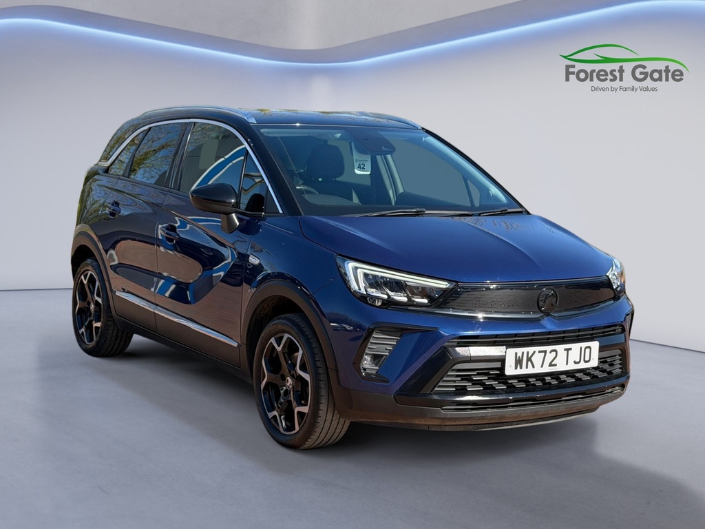Vauxhall Crossland 1.2 Turbo Ultimate Suv Euro 6 S Blue