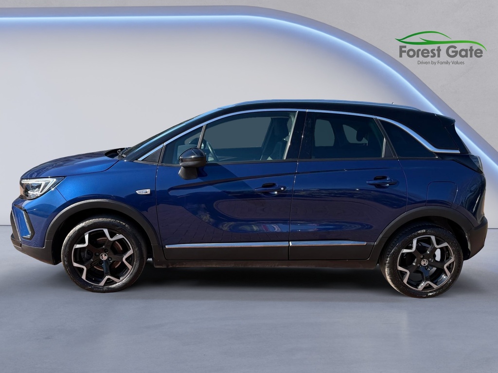 Vauxhall Crossland 1.2 Turbo Ultimate Suv Euro 6 S WK72TJO Blue #4