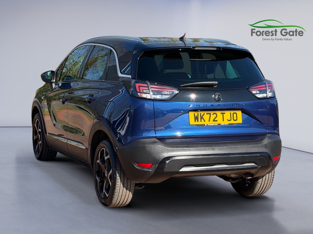 Vauxhall Crossland 1.2 Turbo Ultimate Suv Euro 6 S WK72TJO Blue #5