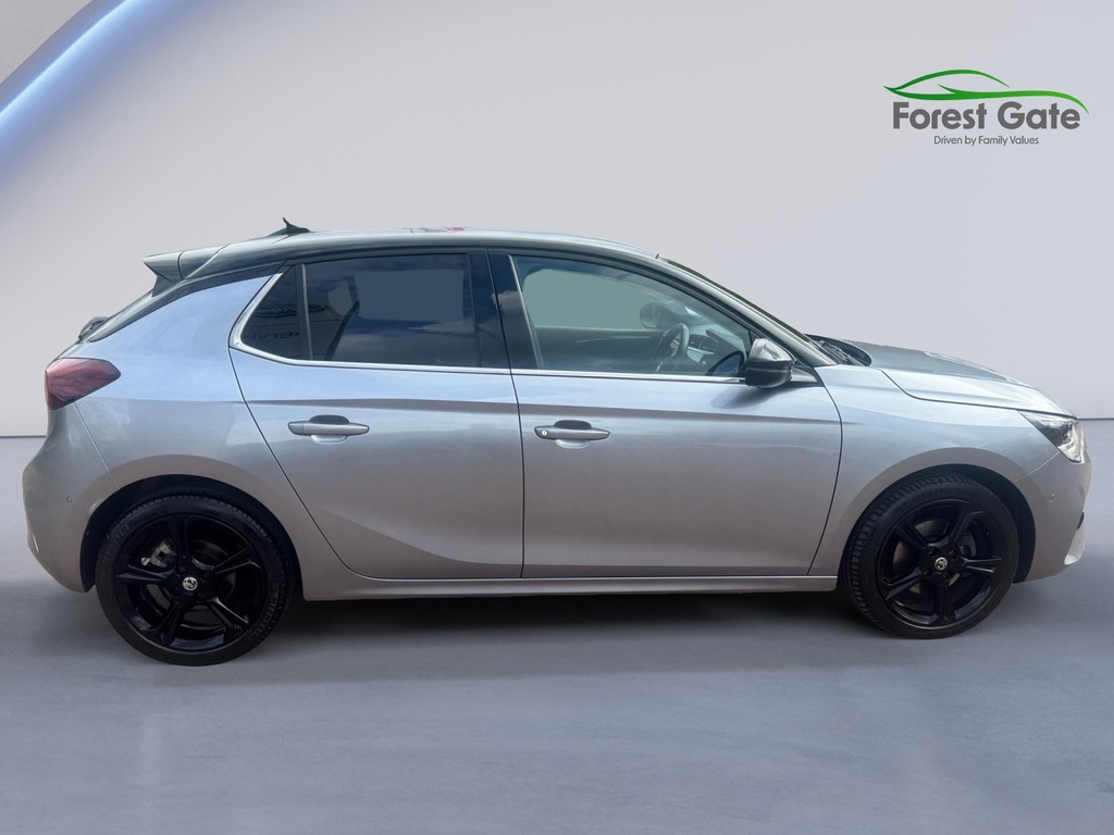 Vauxhall Corsa 1.2 Turbo Elite Nav Premium Hatchback M DY70VAD Grey #3