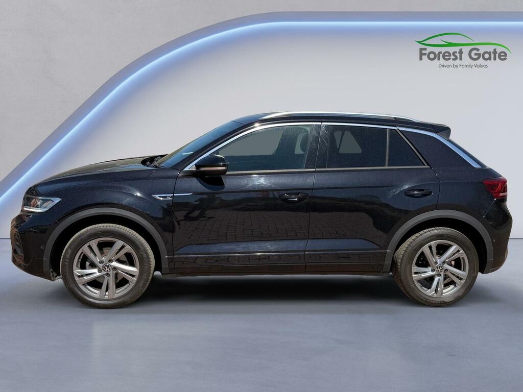 Volkswagen T-Roc 1.5 Tsi R-line Suv Euro 6 Ss CF23VNG Black #4