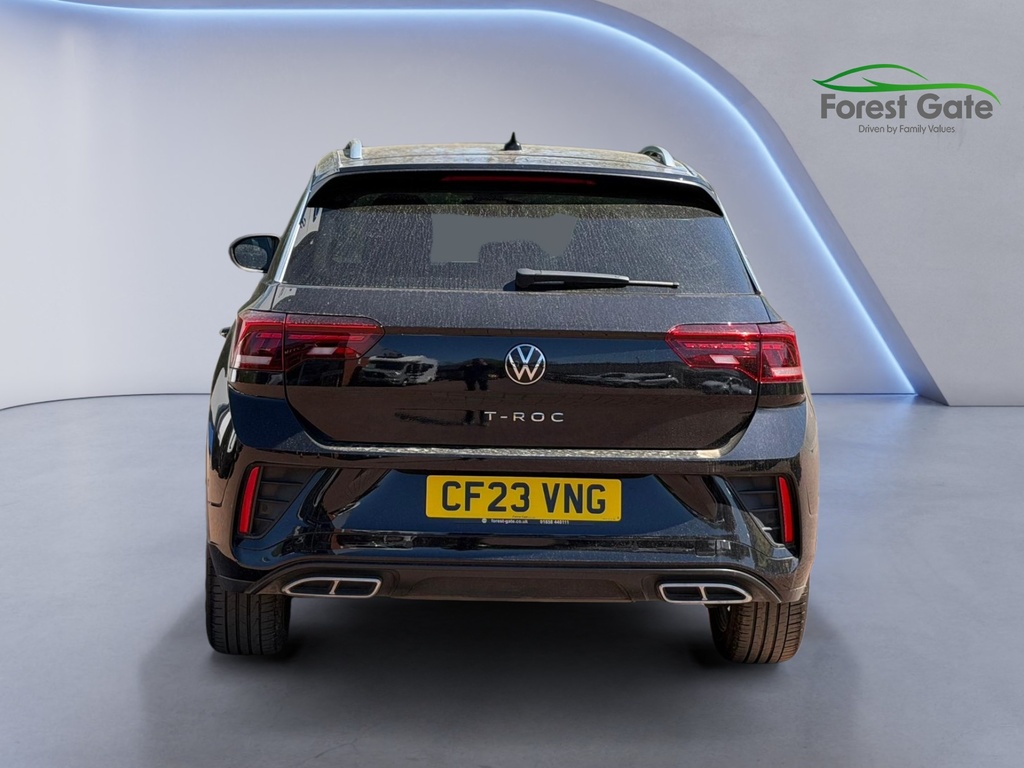 Volkswagen T-Roc 1.5 Tsi R-line Suv Euro 6 Ss CF23VNG Black #6