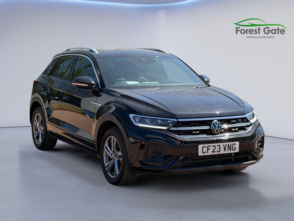Volkswagen T-Roc 1.5 Tsi R-line Suv Euro 6 Ss Black