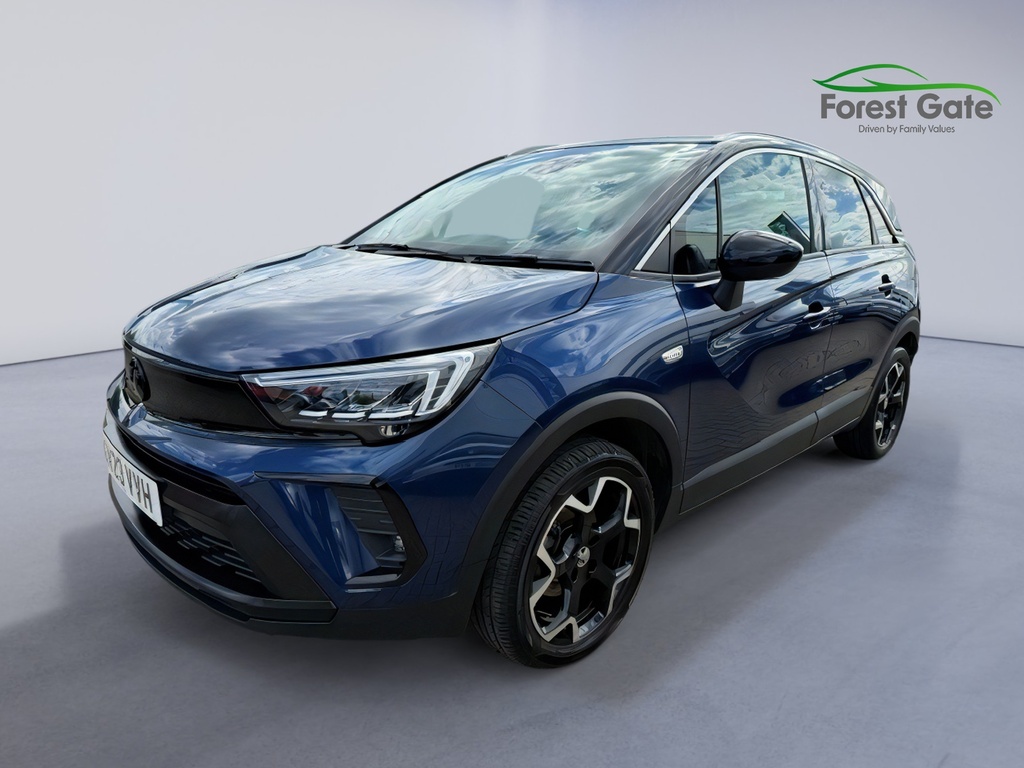 Vauxhall Crossland 1.2 Turbo Ultimate Suv Euro 6 S KV23VVH Blue #3