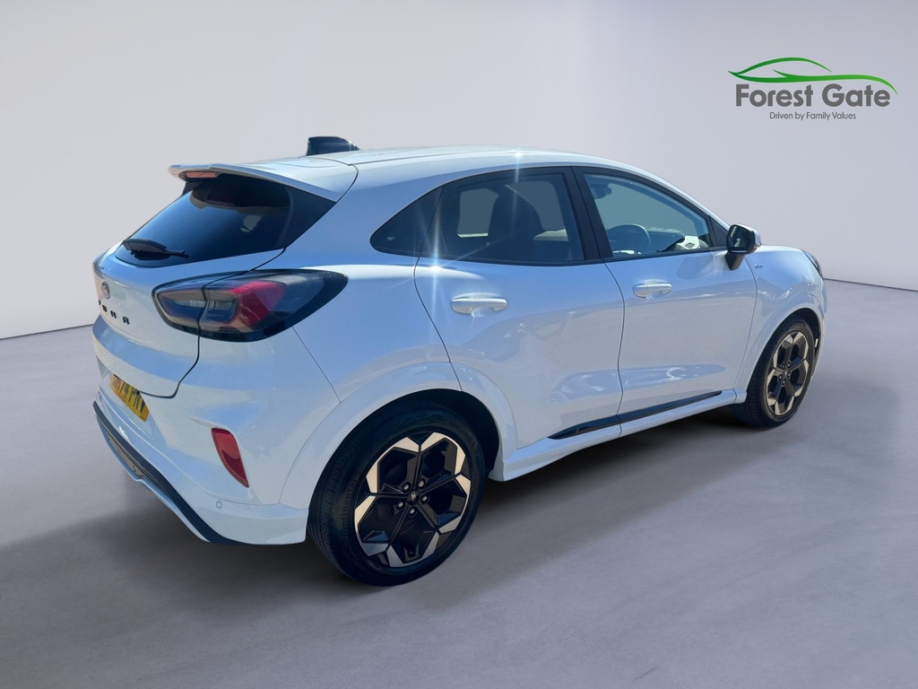 Ford Puma 1.0T Ecoboost Mhev St-line X Suv Hybrid DN74PNV White #5