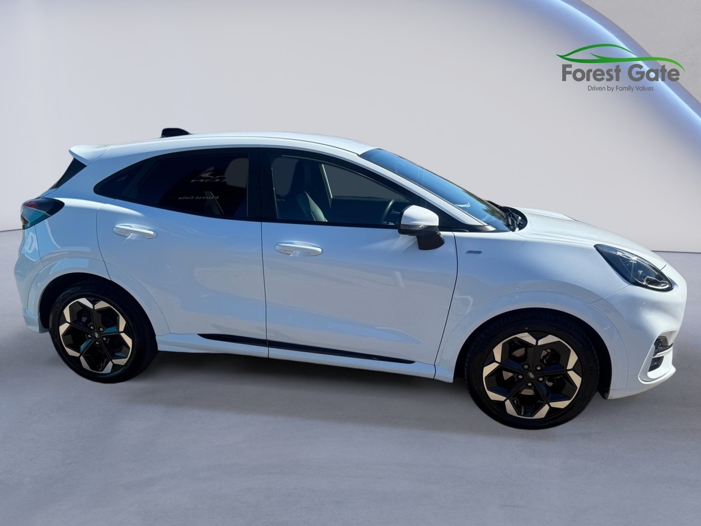 Ford Puma 1.0T Ecoboost Mhev St-line X Suv Hybrid DN74PNV White #4