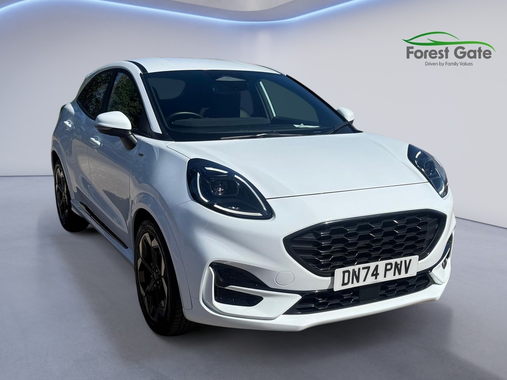 Ford Puma 1.0T Ecoboost Mhev St-line X Suv Hybrid White