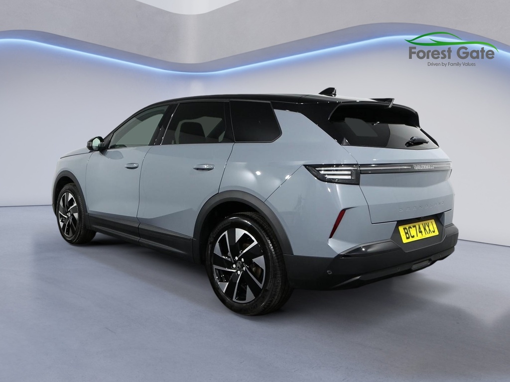 Vauxhall Grandland 1.2 Ultimate Suv Hybrid E-dct Euro 6 S BC74KXJ Grey #5