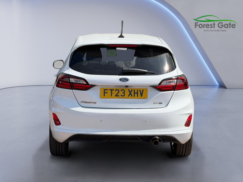 Ford Fiesta 1.0T Ecoboost Mhev St-line X Edition Hatchback FT23XHV White #6