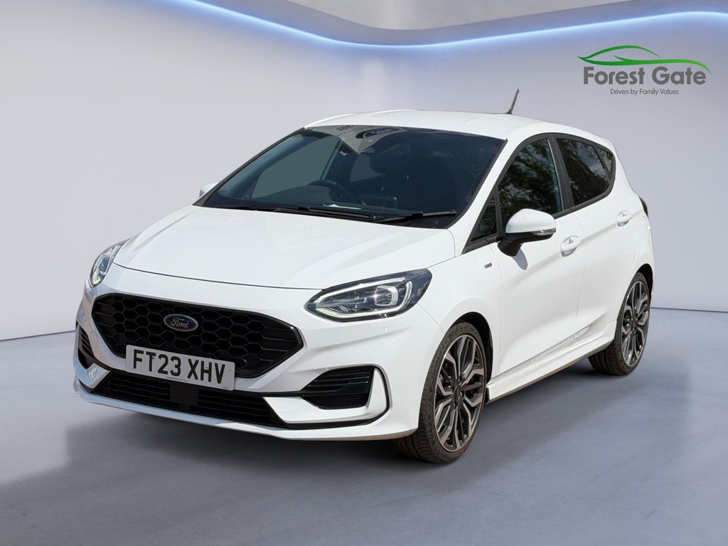 Ford Fiesta 1.0T Ecoboost Mhev St-line X Edition Hatchback FT23XHV White #3