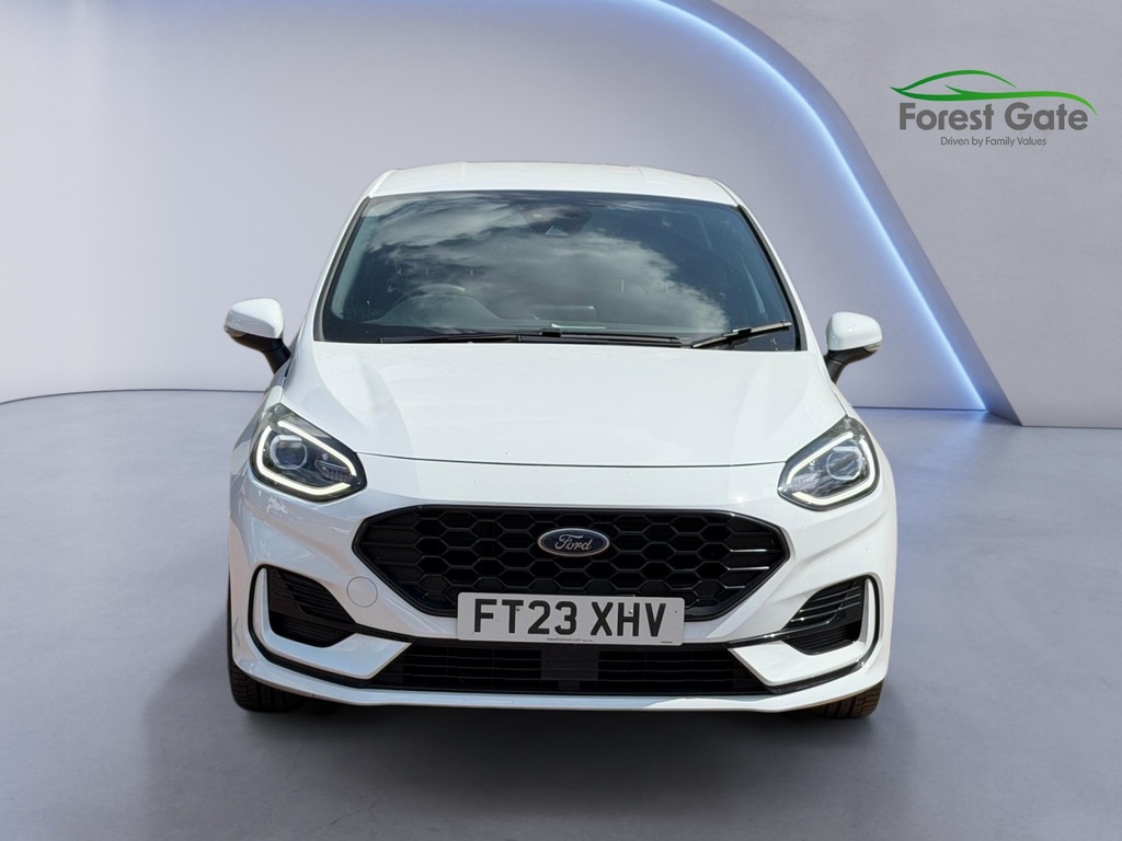 Ford Fiesta 1.0T Ecoboost Mhev St-line X Edition Hatchback FT23XHV White #2