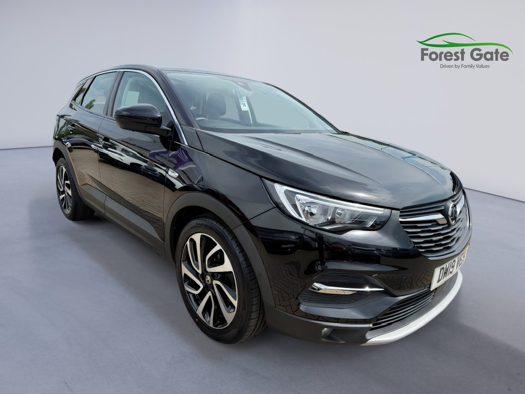 Vauxhall Grandland X 1.2 Turbo Elite Nav Suv 6Spd Eur Black