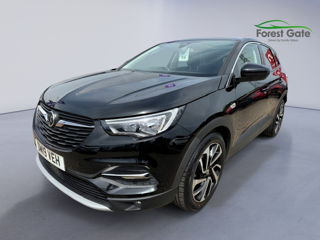 Vauxhall Grandland X 1.2 Turbo Elite Nav Suv 6Spd Eur DW19VEH Black #3