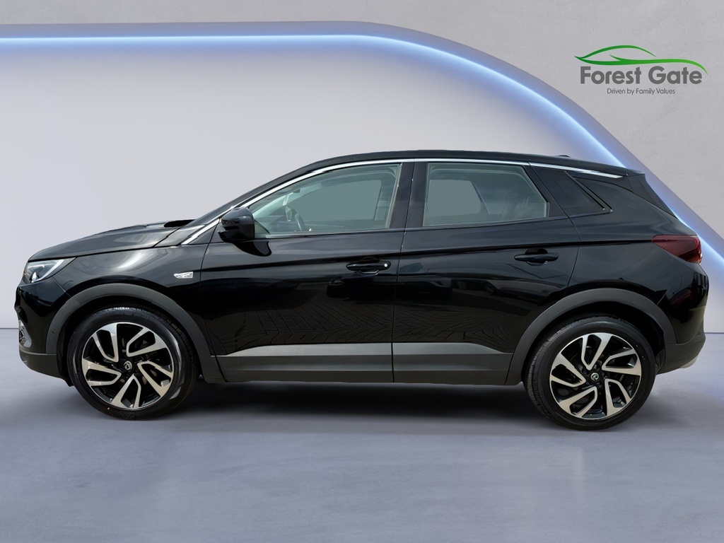 Vauxhall Grandland X 1.2 Turbo Elite Nav Suv 6Spd Eur DW19VEH Black #4