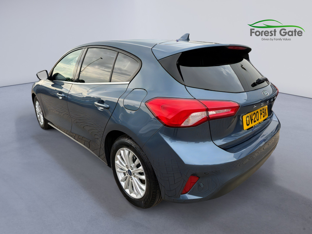 Ford Focus 1.0T Ecoboost Titanium Hatchback OV20PBX Blue #5