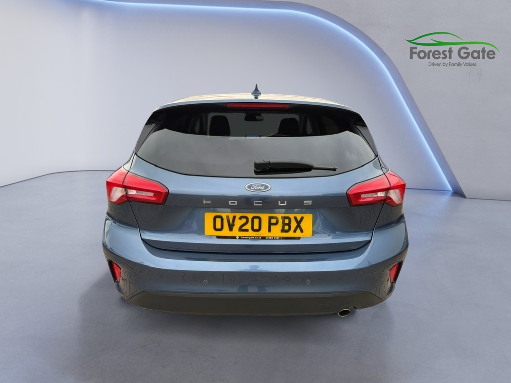 Ford Focus 1.0T Ecoboost Titanium Hatchback OV20PBX Blue #6