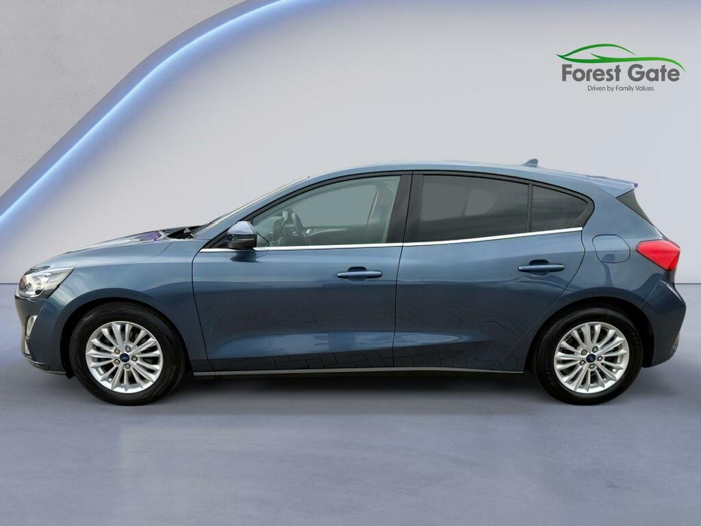 Ford Focus 1.0T Ecoboost Titanium Hatchback OV20PBX Blue #4