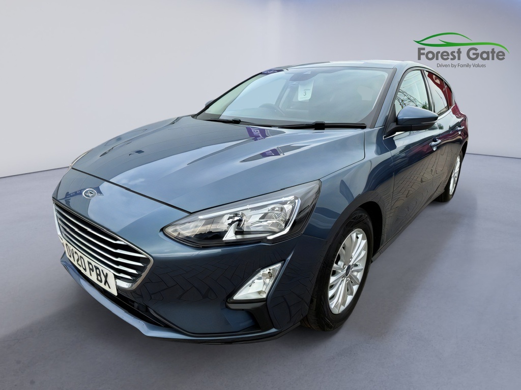 Ford Focus 1.0T Ecoboost Titanium Hatchback OV20PBX Blue #3