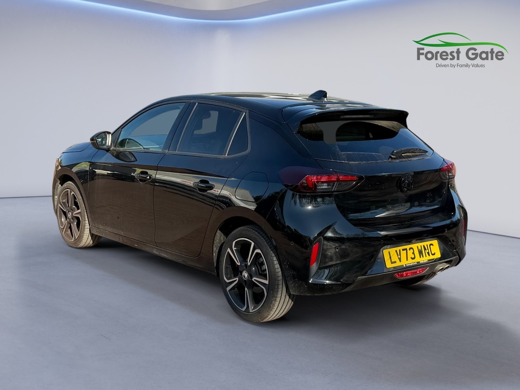 Vauxhall Corsa 1.2 Turbo Ultimate Hatchback Euro LV73WNC Black #5