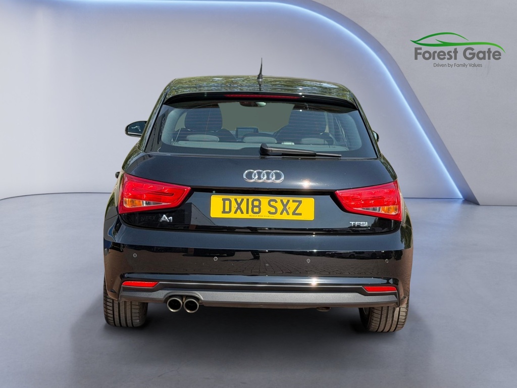 Audi A1 1.4 Tfsi Sport Sportback S Tronic Euro DX18SXZ Black #6