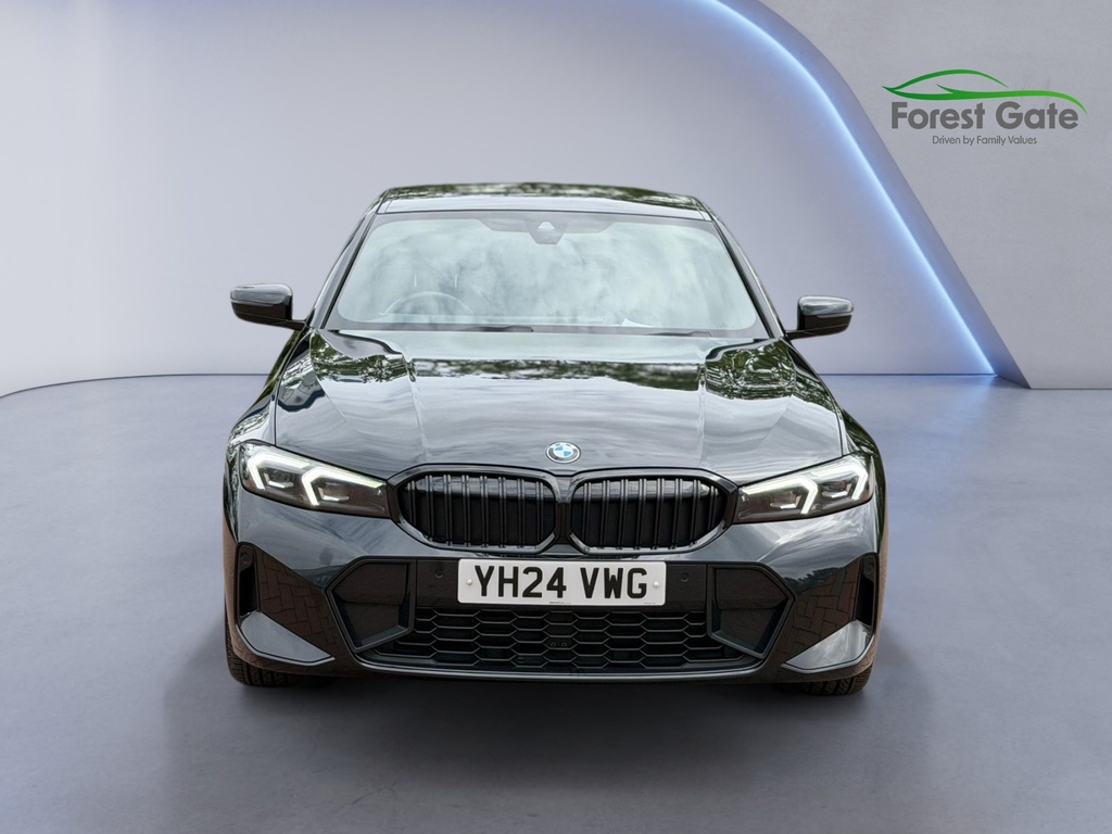 BMW 3 Series 2.0 320I M Sport Saloon Euro 6 S YH24VWG Black #2