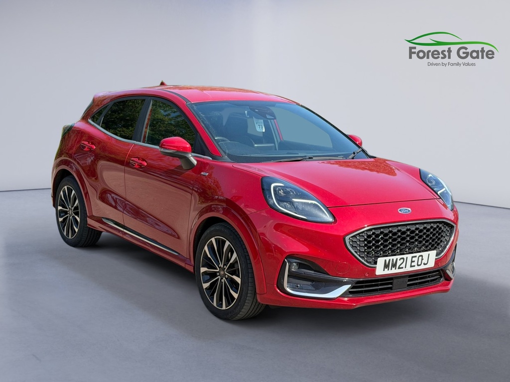 Ford Puma 1.0T Ecoboost Mhev St-line Vignale Suv Red