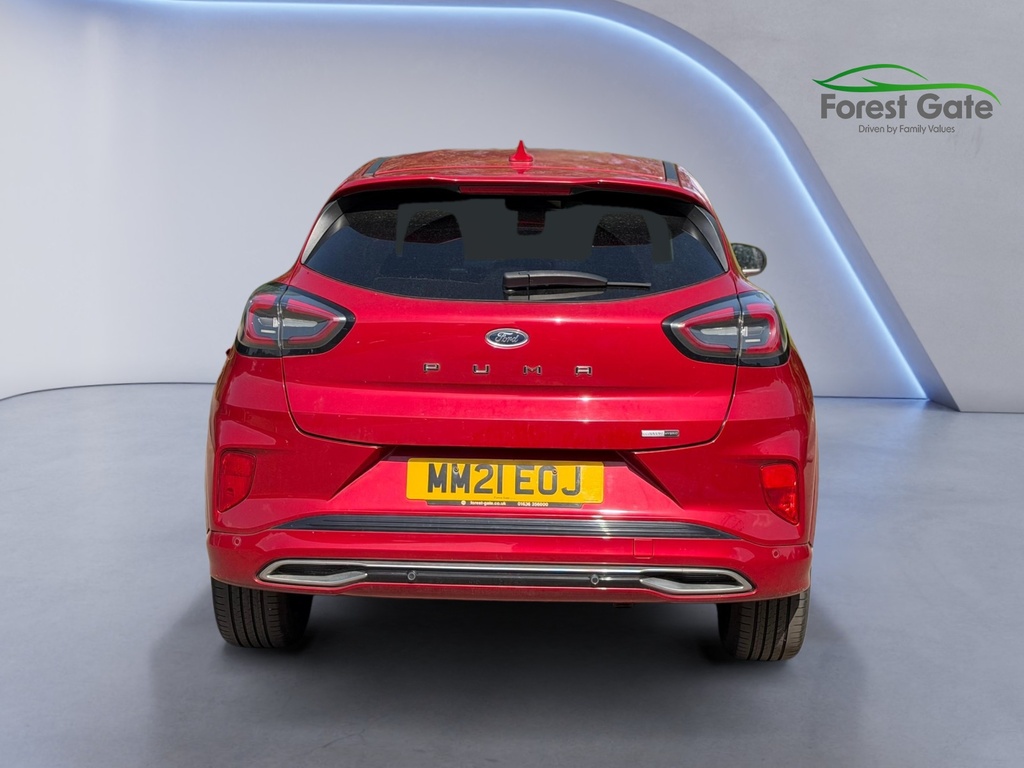 Ford Puma 1.0T Ecoboost Mhev St-line Vignale Suv MM21EOJ Red #6