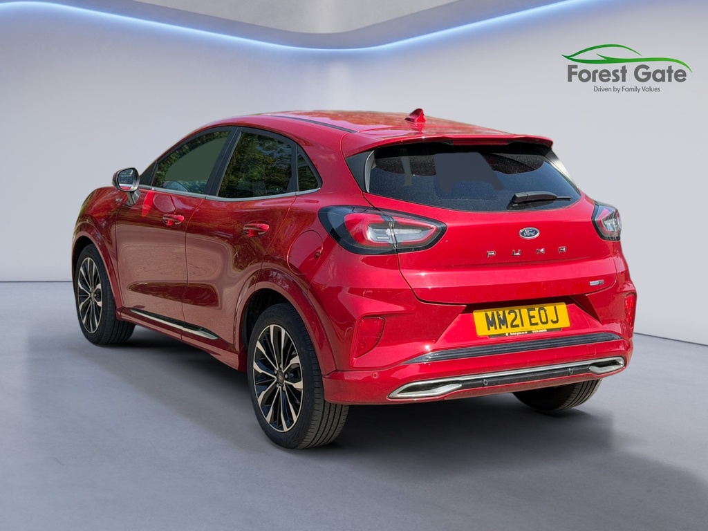 Ford Puma 1.0T Ecoboost Mhev St-line Vignale Suv MM21EOJ Red #5