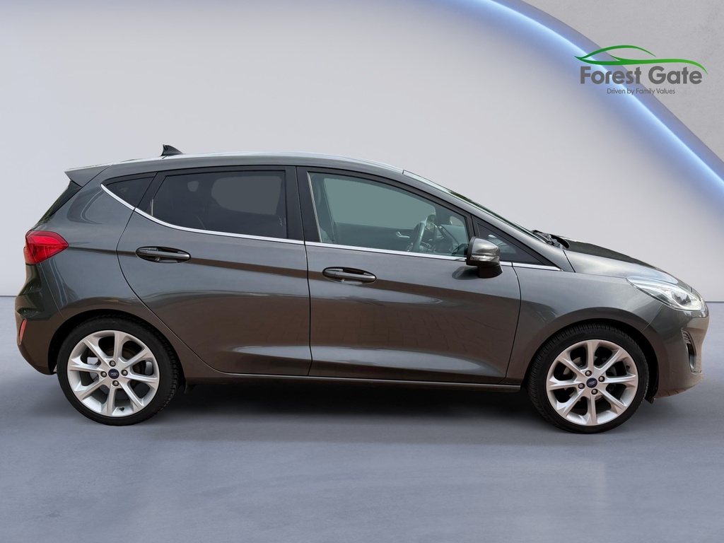 Ford Fiesta 1.0T Ecoboost Mhev Titanium X Hatchback YP21HJA Grey #4