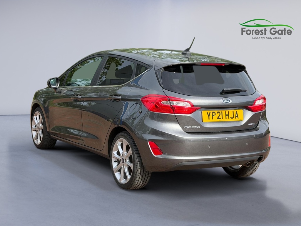 Ford Fiesta 1.0T Ecoboost Mhev Titanium X Hatchback YP21HJA Grey #5