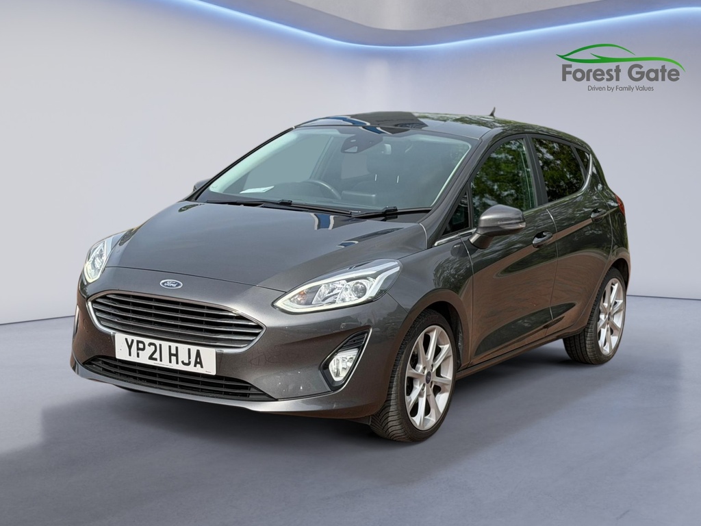 Ford Fiesta 1.0T Ecoboost Mhev Titanium X Hatchback YP21HJA Grey #3