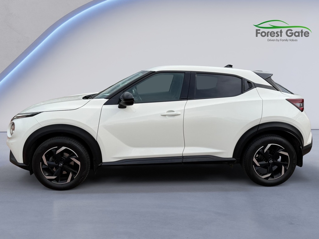 Nissan Juke 1.0 Dig-t N-connecta Suv Euro 6 DV73YLE White #4