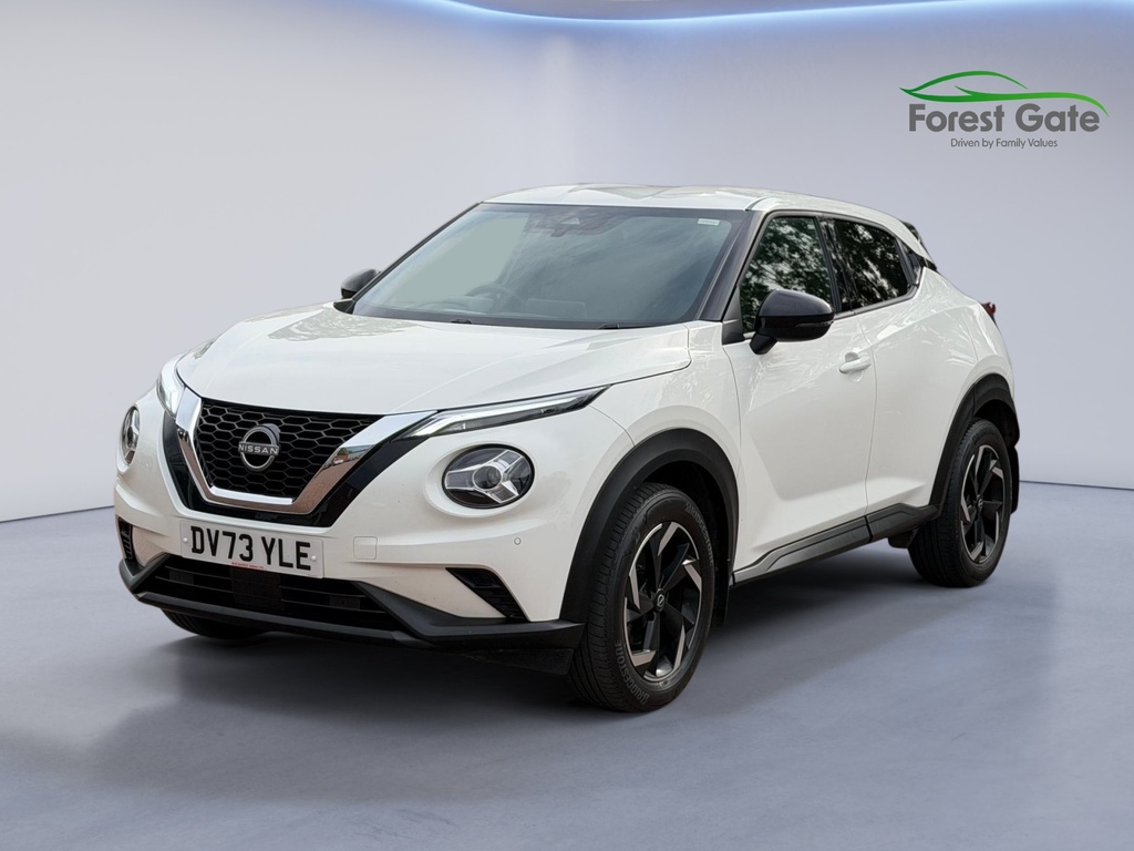 Nissan Juke 1.0 Dig-t N-connecta Suv Euro 6 DV73YLE White #3