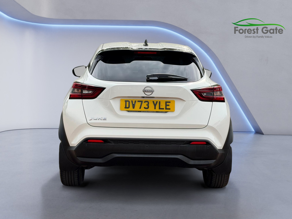 Nissan Juke 1.0 Dig-t N-connecta Suv Euro 6 DV73YLE White #6