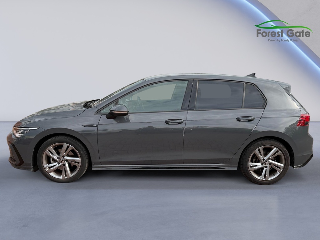 Volkswagen Golf 1.5 Etsi Mhev R-line Hatchback Hybrid D Grey #4
