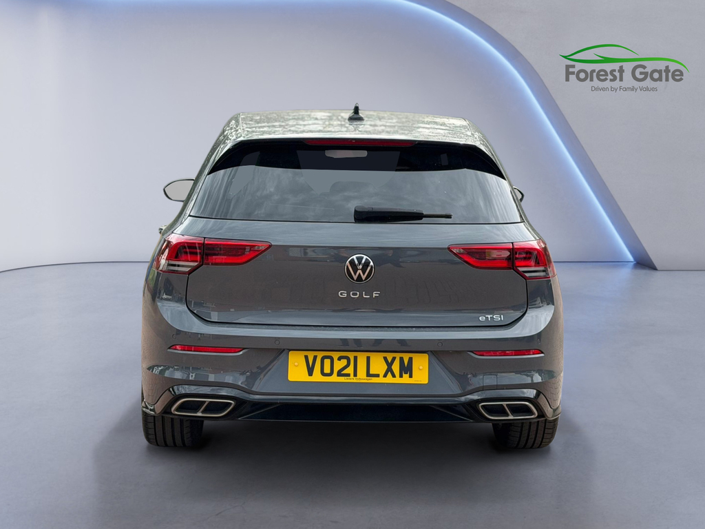 Volkswagen Golf 1.5 Etsi Mhev R-line Hatchback Hybrid D VO21LXM Grey #2