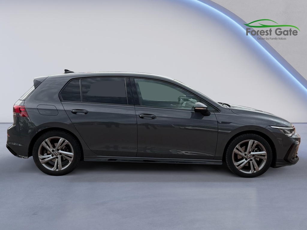 Volkswagen Golf 1.5 Etsi Mhev R-line Hatchback Hybrid D VO21LXM Grey #4