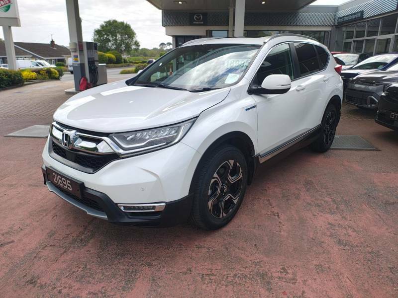 Honda Cr-V I-mmd Hybrid Ex - 2019 21695 White #2