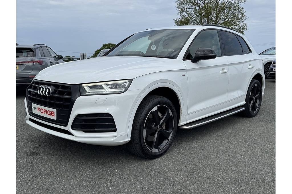 Audi Q5 2.0 Tdi 40 Black Edition S Tronic Quattro 1 NX69OPT White #3