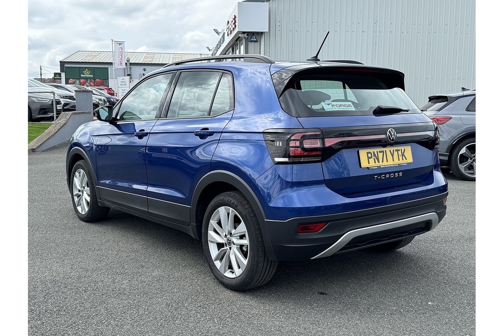 Volkswagen T-Cross 1.0 Tsi Se Suv 110 Ps U14183 Ulez PN71YTK Blue #5