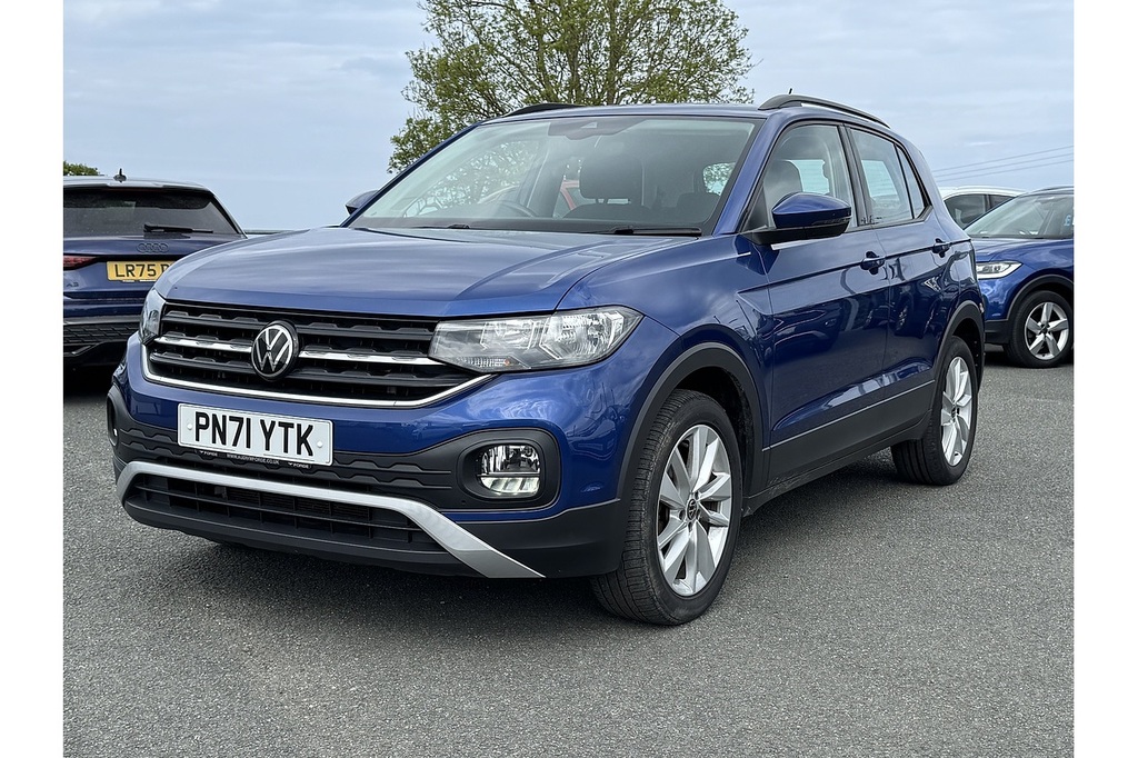 Volkswagen T-Cross 1.0 Tsi Se Suv 110 Ps U14183 Ulez PN71YTK Blue #3