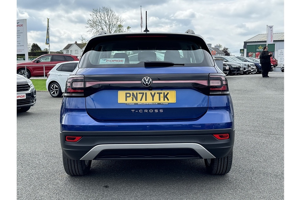 Volkswagen T-Cross 1.0 Tsi Se Suv 110 Ps U14183 Ulez PN71YTK Blue #6