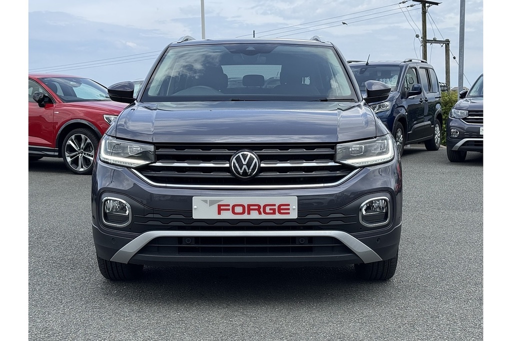 Volkswagen T-Cross 1.0 Tsi Sel Dsg 110 Ps U14225 Ulez EX23RYA Grey #2