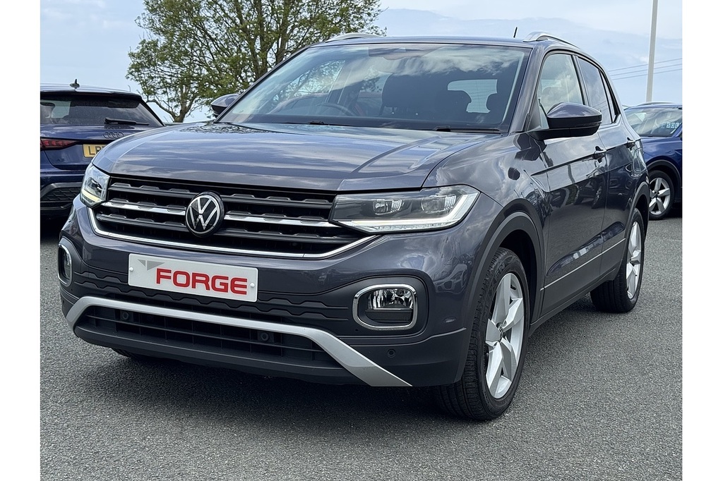 Volkswagen T-Cross 1.0 Tsi Sel Dsg 110 Ps U14225 Ulez EX23RYA Grey #3