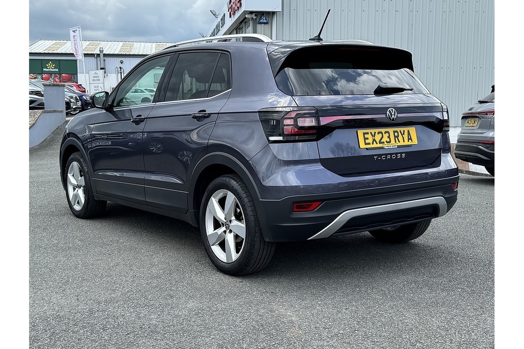 Volkswagen T-Cross 1.0 Tsi Sel Dsg 110 Ps U14225 Ulez EX23RYA Grey #6