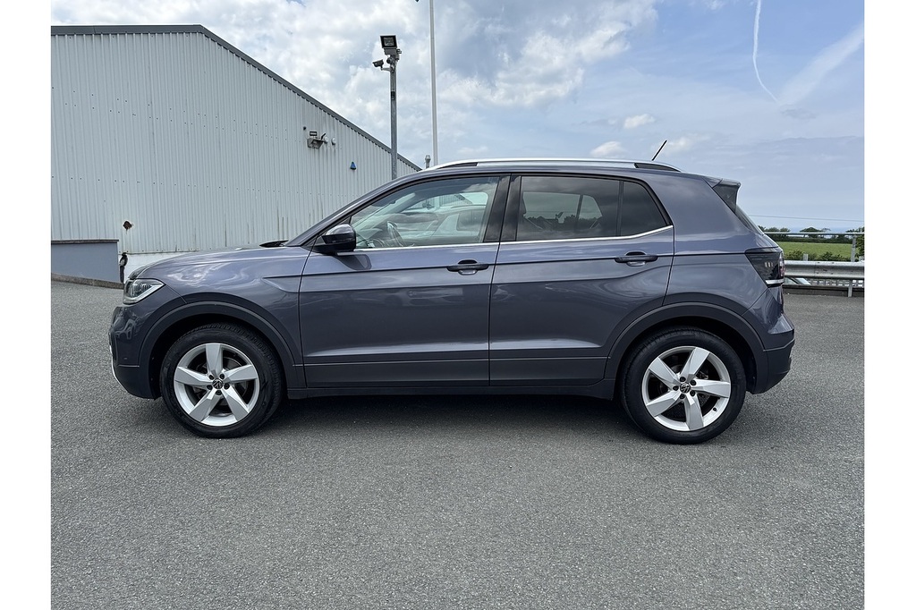 Volkswagen T-Cross 1.0 Tsi Sel Dsg 110 Ps U14225 Ulez EX23RYA Grey #5