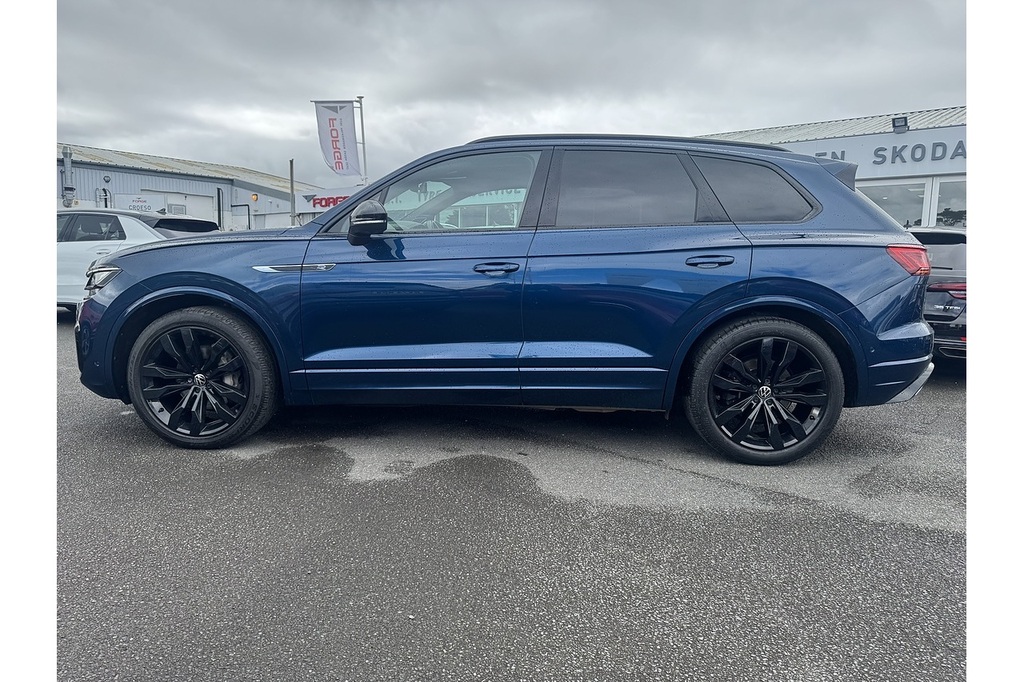 Volkswagen Touareg 3.0 Tdi V6 Black Edition Tiptronic 4Motion HK72GYE Blue #4