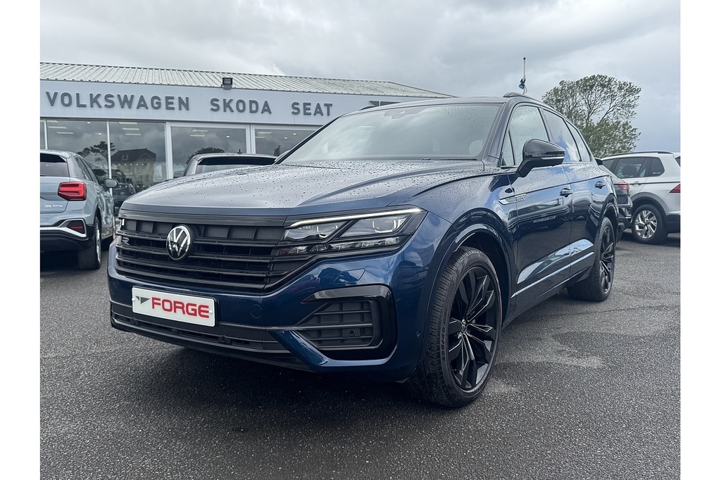 Volkswagen Touareg 3.0 Tdi V6 Black Edition Tiptronic 4Motion HK72GYE Blue #3