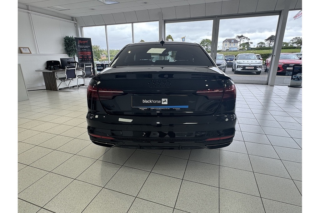 Audi A4 2.0 Tfsi 35 Black Edition Saloon S Tron RF72XBE Black #6
