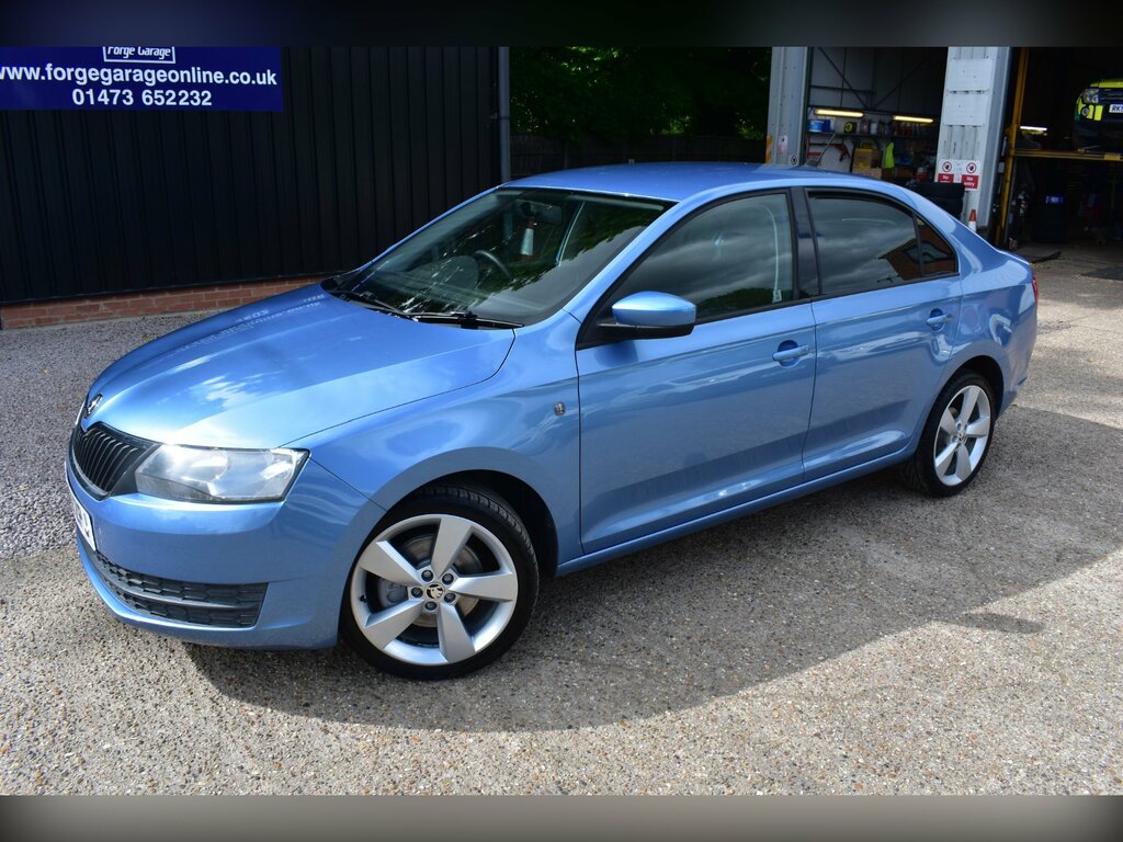 Skoda Rapid 1.2 Tsi Se Hatchback Euro 5 105 Blue #5